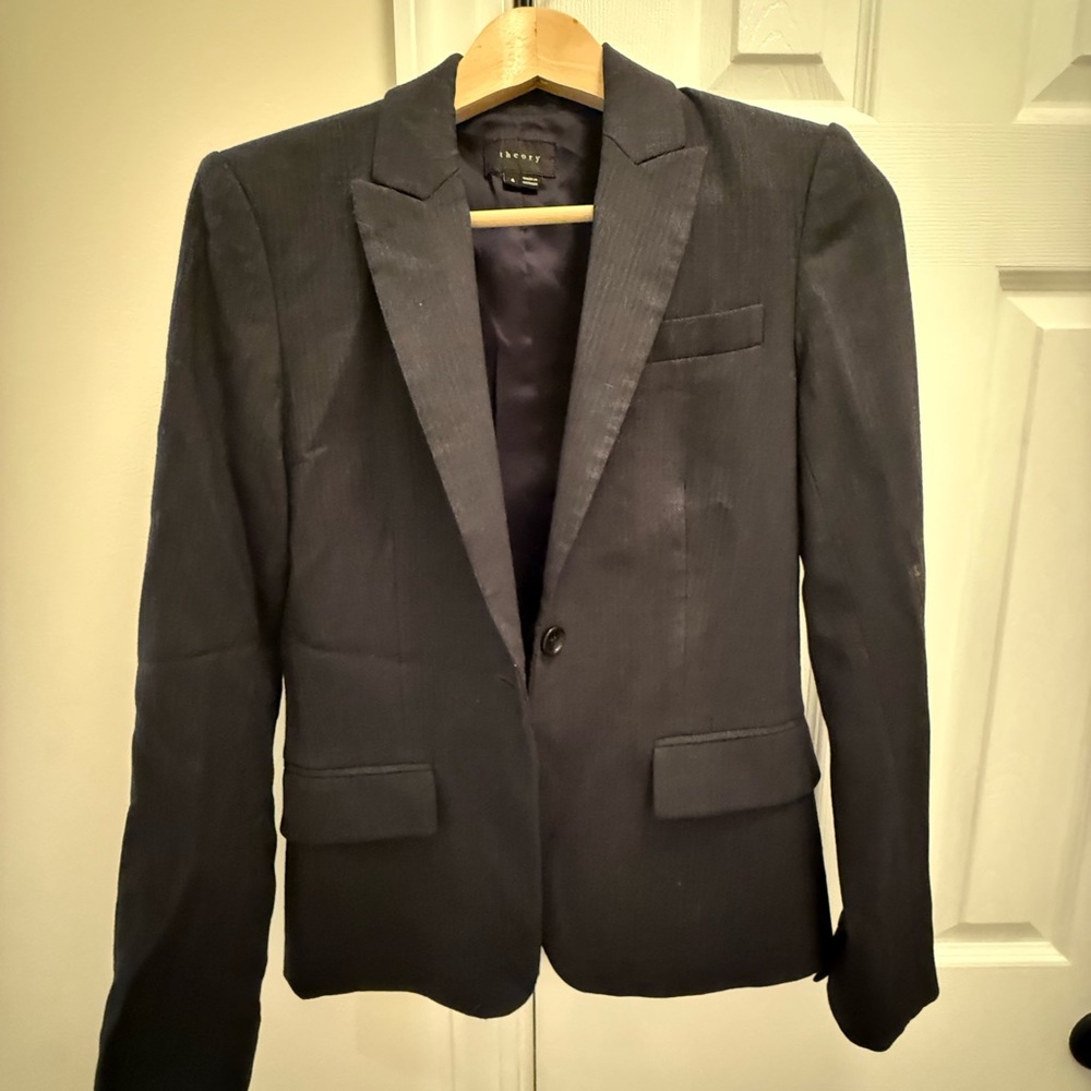 Theory Charcoal Blazer for Women